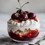 Fresh Cherry Crisp Recipe
