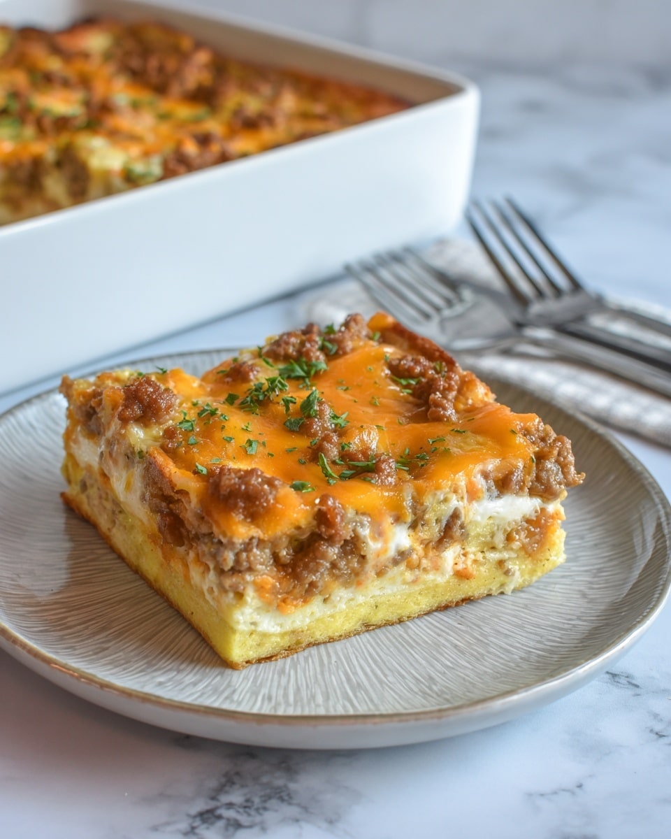 Biscuits and Gravy Casserole Recipe