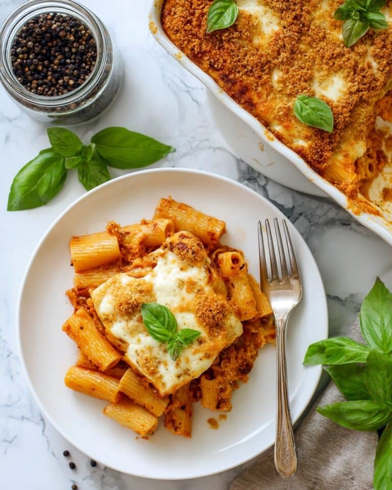 Baked Rigatoni with Sausage and Boursin Cheese Recipe