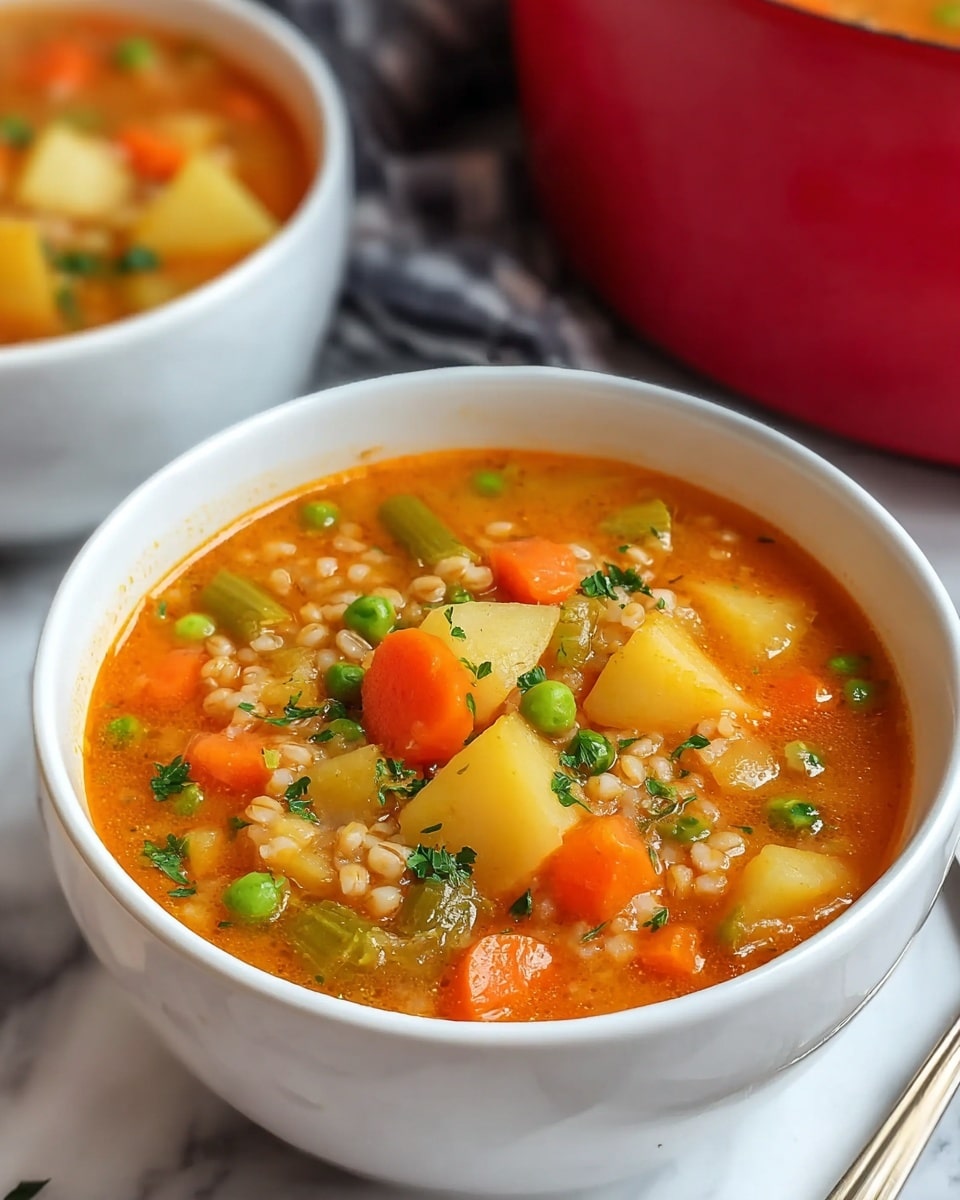 Vegetable Barley Soup Recipe - Recipe Image