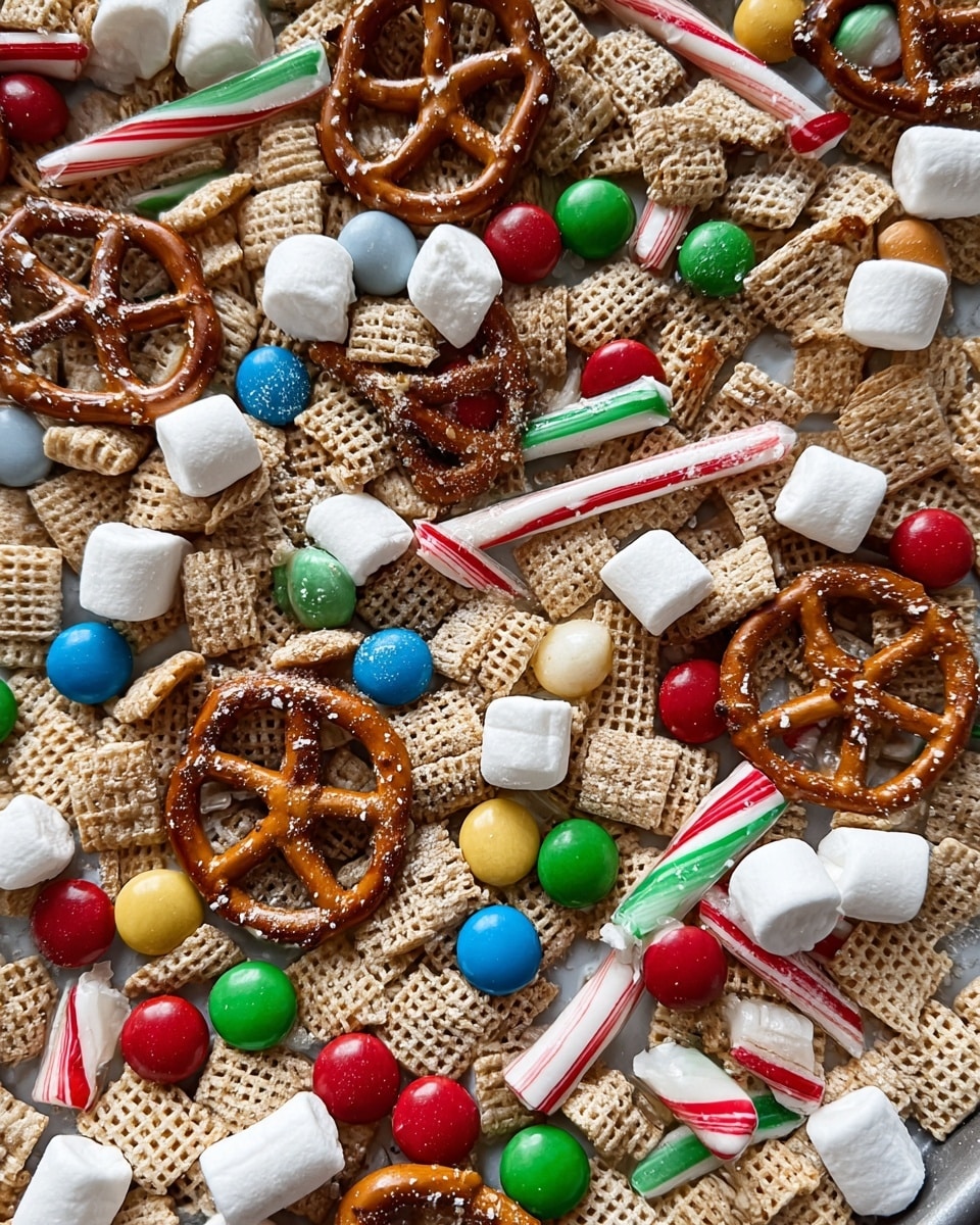 Elf Snack Mix - Sweet, Crunchy, and Festive Recipe 6 Elf Snack Mix - Sweet, Crunchy, and Festive Recipe - Recipe Image