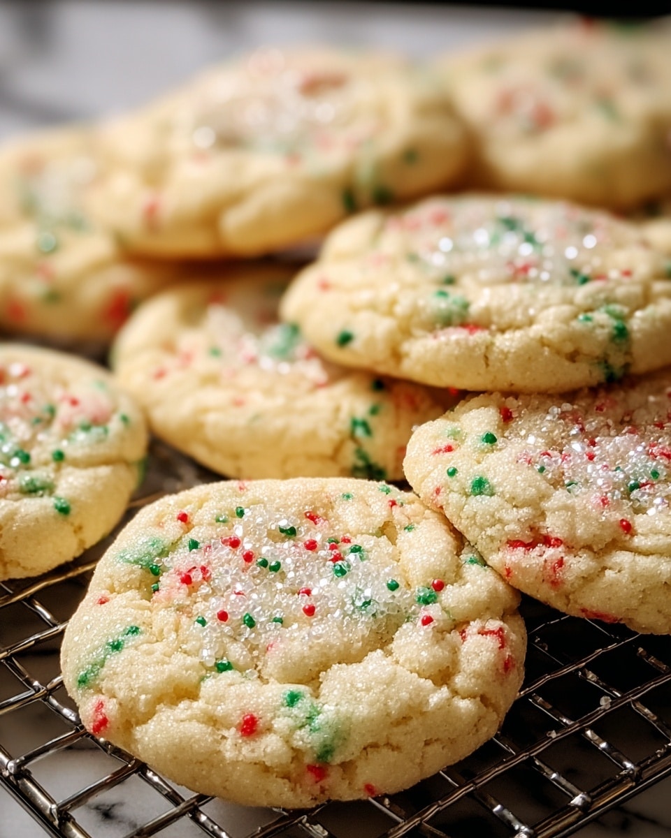 Christmas Gooey Butter Cookies Recipe - Recipe Image