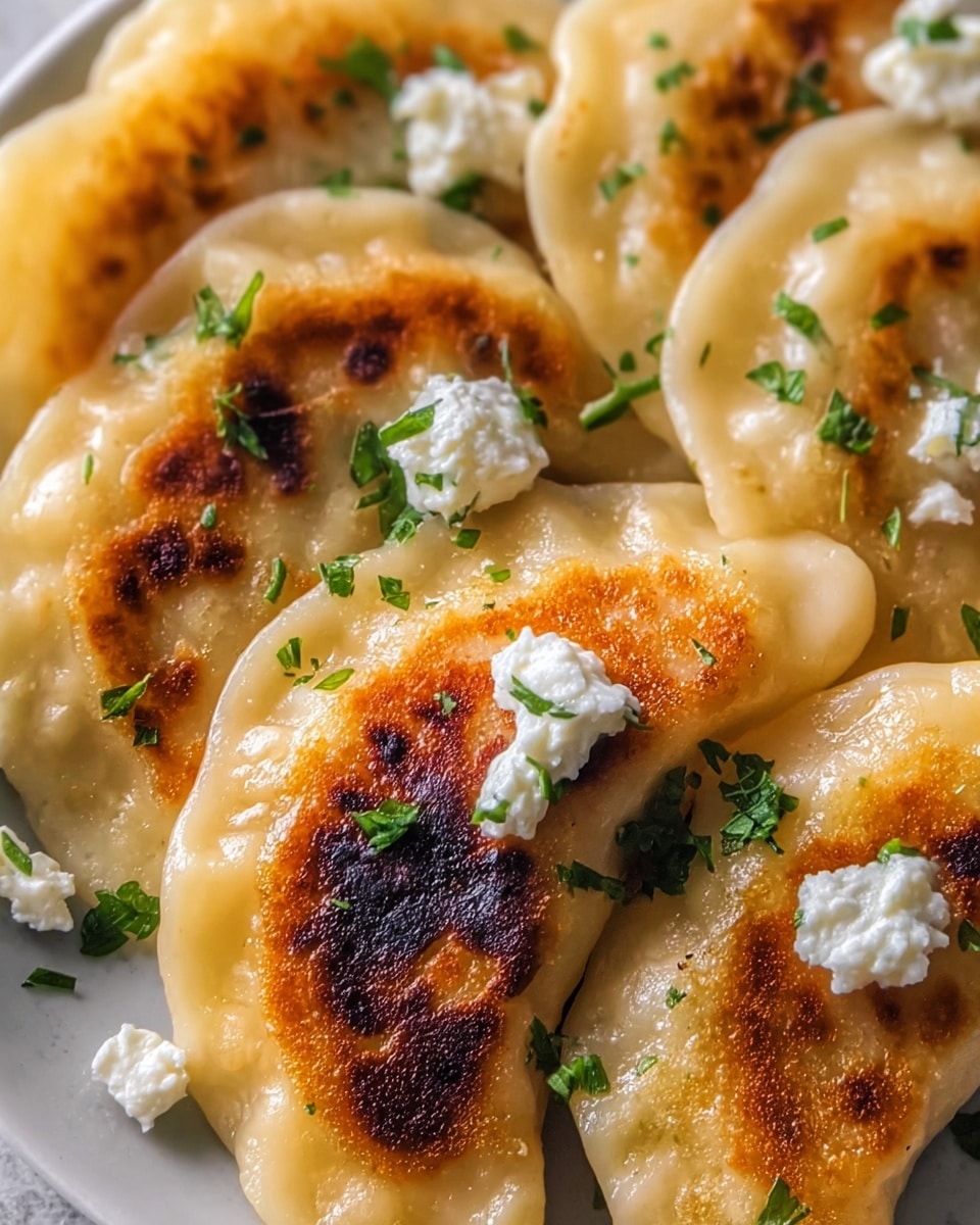 Roasted Butternut Squash Feta Pierogi Recipe - Recipe Image