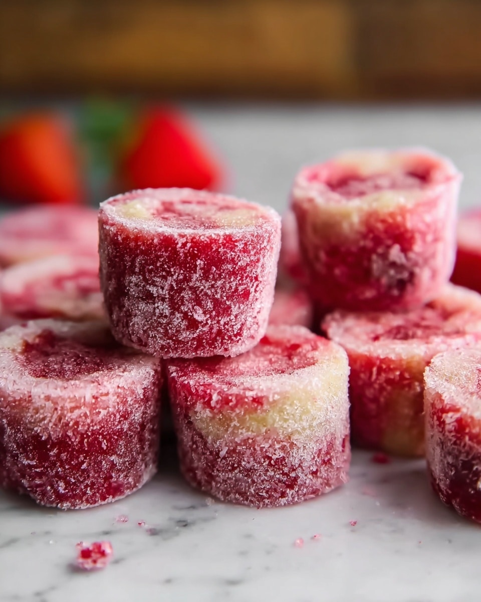 Strawberry Banana Bites for Dogs Recipe - Recipe Image