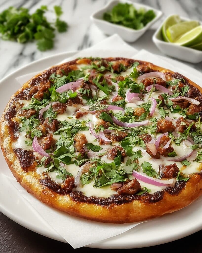 Crispy Oven-Baked Birria Pizza Recipe