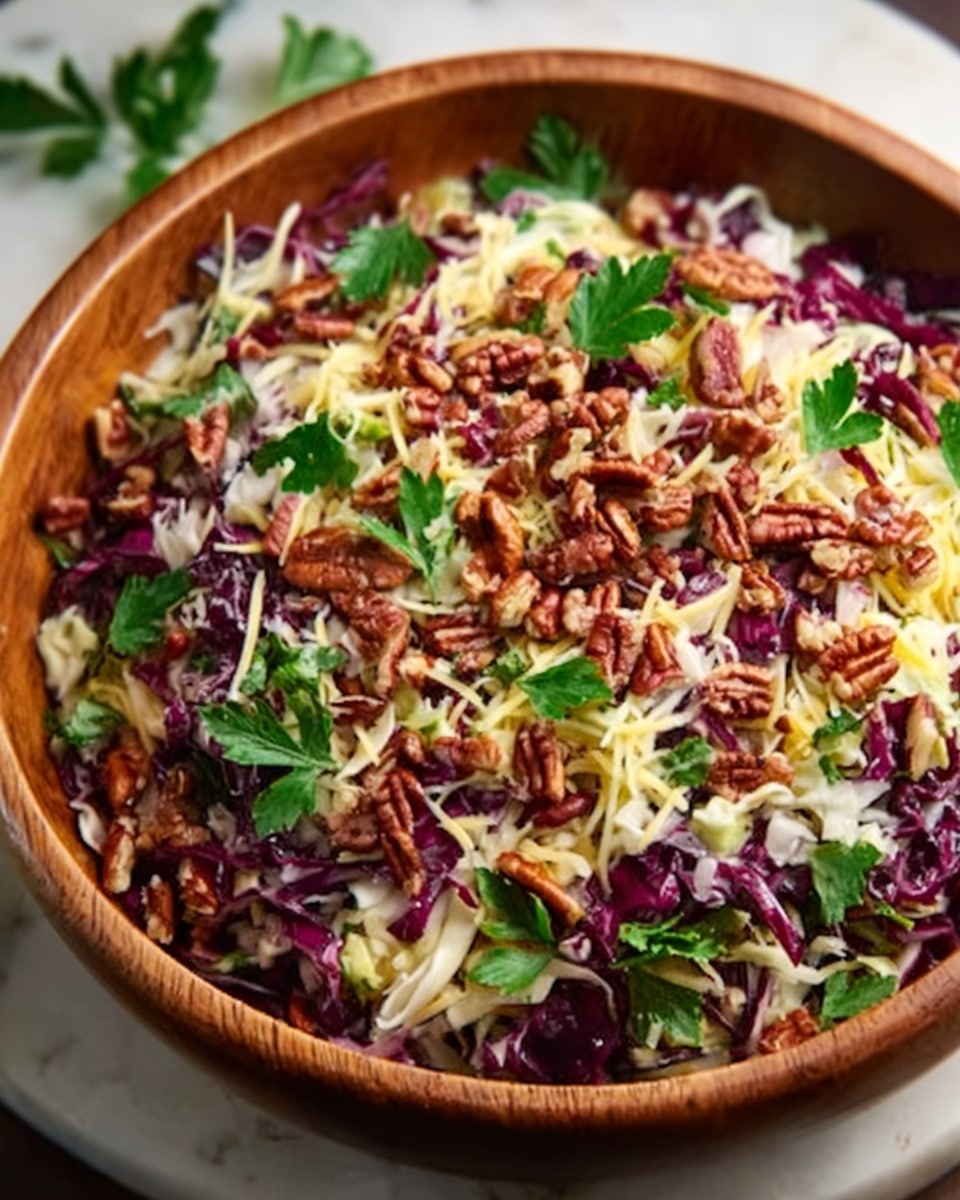 Cranberry Pecan Slaw Recipe - Recipe Image