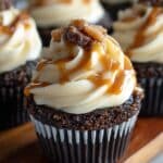 Sticky Toffee Cupcakes with Chocolate Topping Recipe