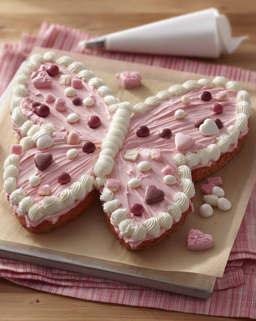 Beautiful and Easy Butterfly Cake Recipe