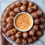 Soft Pretzel Bites with Vegan Cheese Sauce Recipe