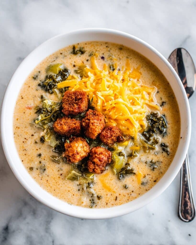 Creamy Roasted Garlic Soup Recipe