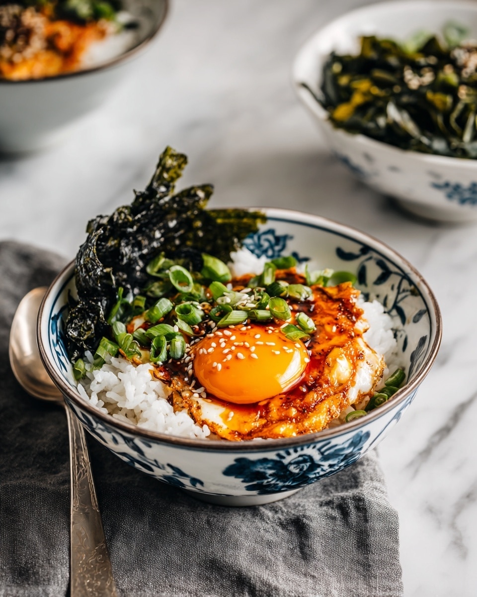 Gyeran Bap (Korean Egg Rice) Recipe