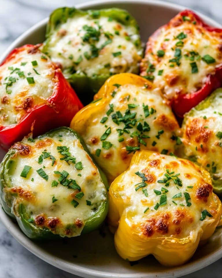 Buffalo Chicken Stuffed Peppers Recipe