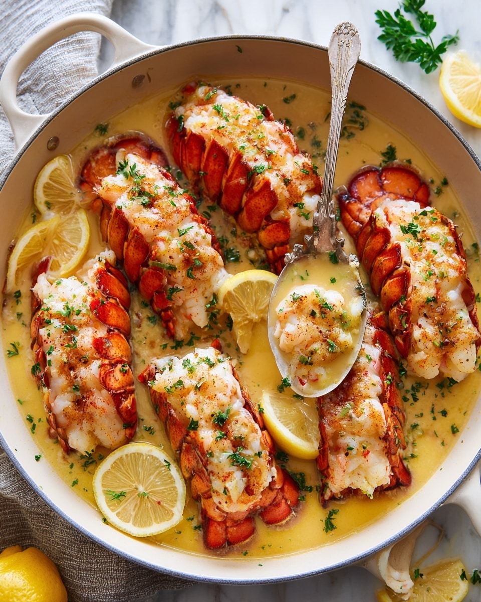 Butter Poached Lobster Recipe