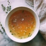 Homemade Chicken Broth Recipe