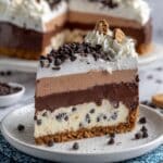 Chocolate Chip Cookie Dough Ice Cream Cake Recipe