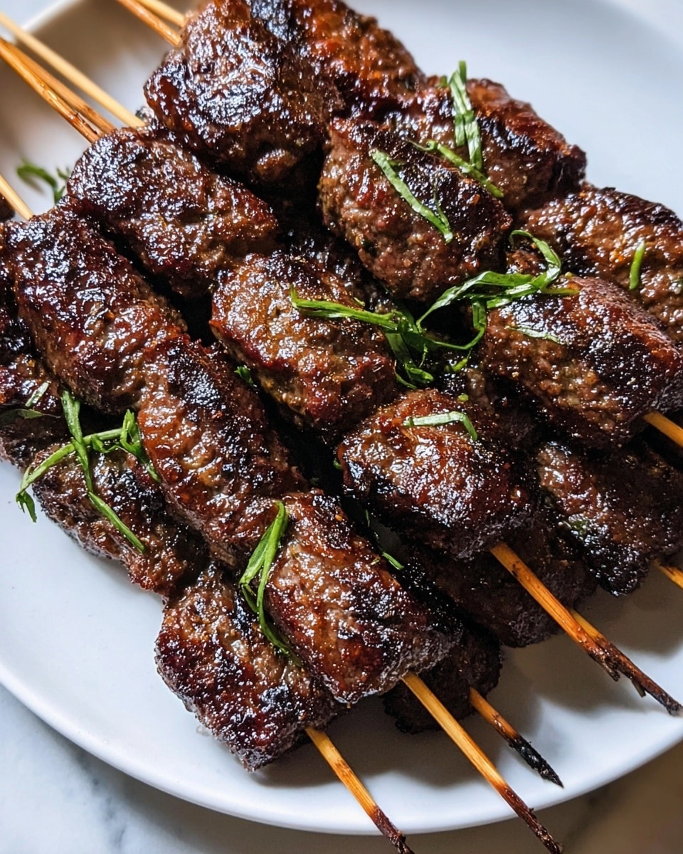 Spiced Beef and Lamb Kofta Kebabs with Tzatziki and Greek Sides Recipe - Recipe Image