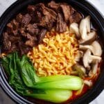 Slow Cooker Curry Ramen with Beef Recipe