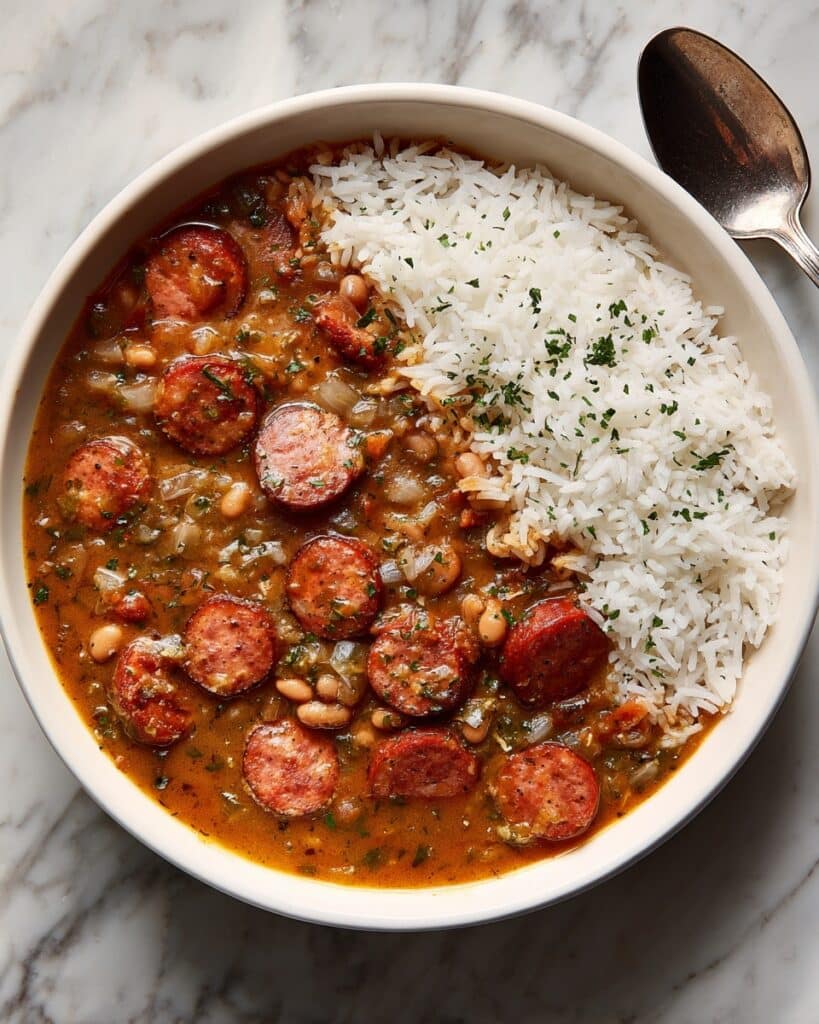 Rice, White Beans, and Sausage Recipe