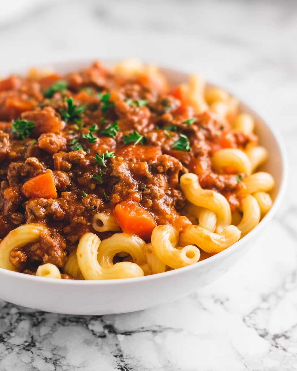 Cheeseburger Pasta Recipe