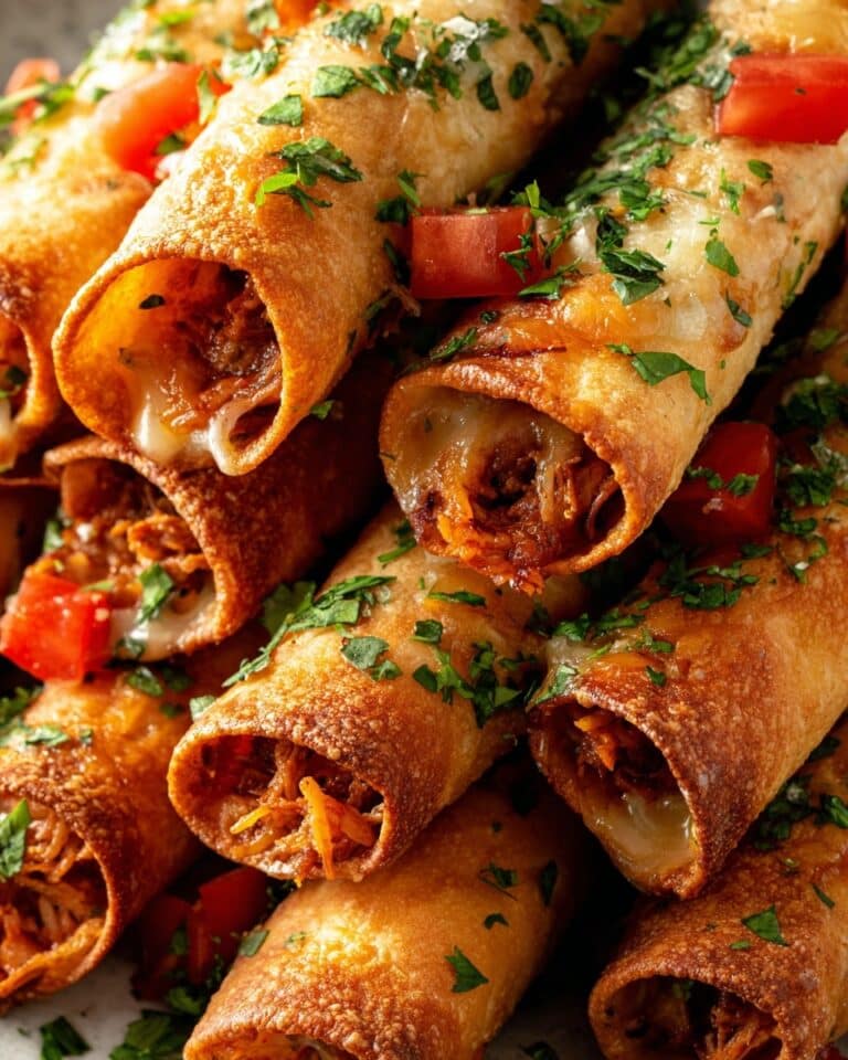 Crispy Jalapeño Popper Beef Taquitos Recipe