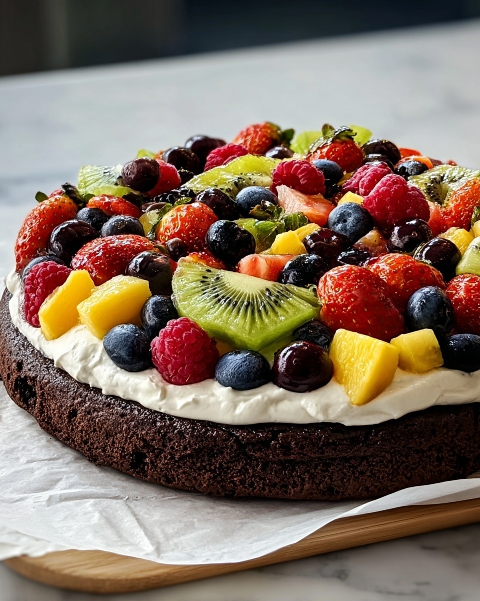 Brownie Fruit Pizza Recipe 6 Brownie Fruit Pizza Recipe - Recipe Image