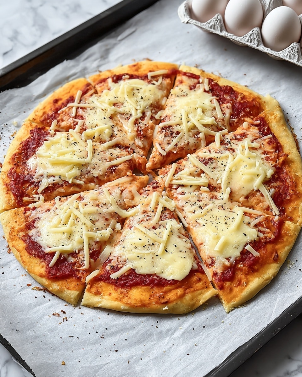 Low Carb Pizza Crust Recipe - Recipe Image