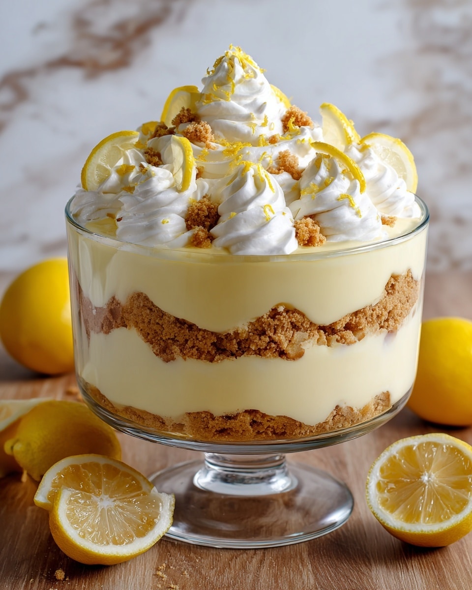 Outrageous Lemon Lovers Trifle Recipe