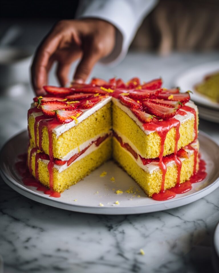 Strawberry Pineapple Pound Cake Recipe