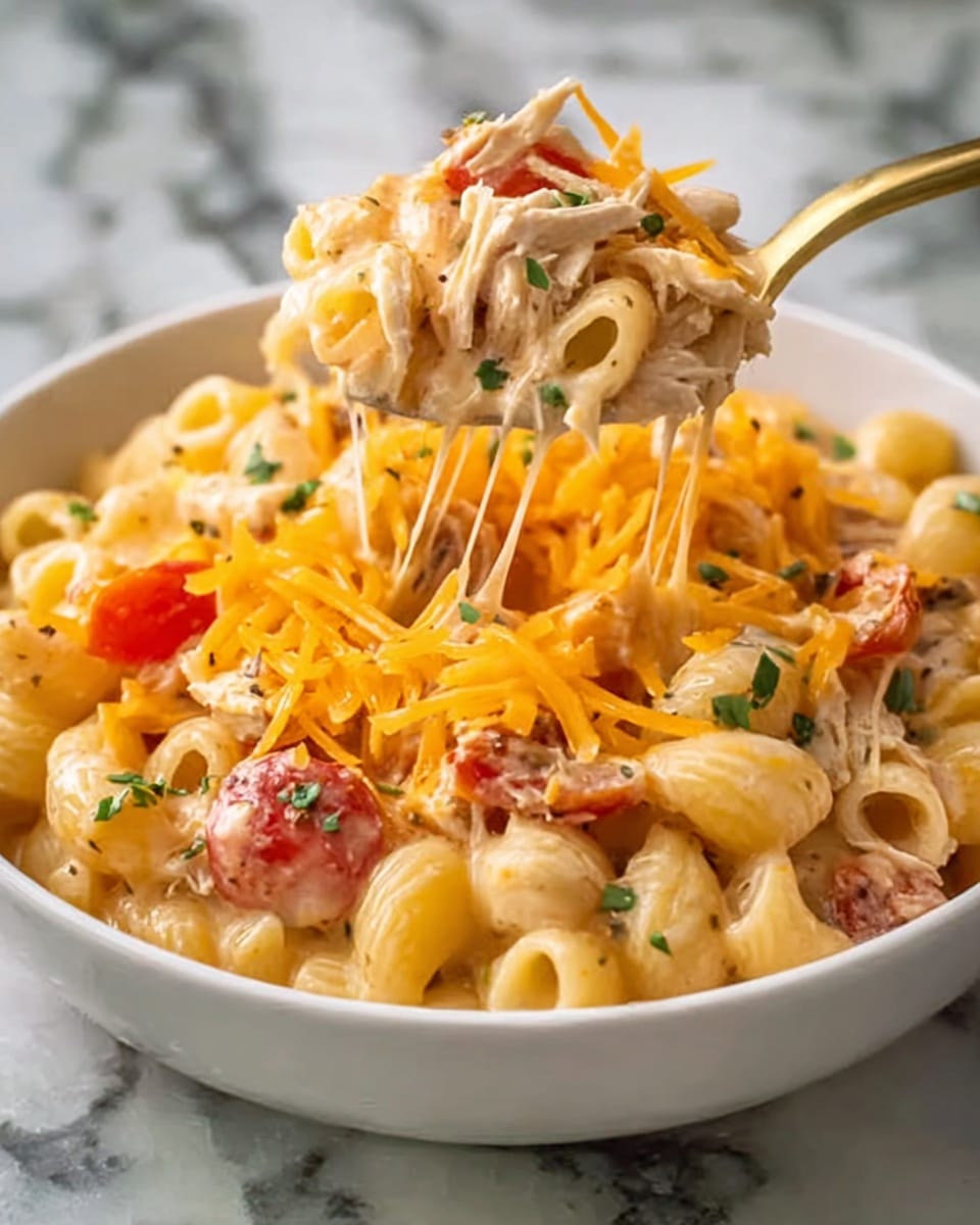 King Ranch Chicken Mac and Cheese Recipe - Recipe Image