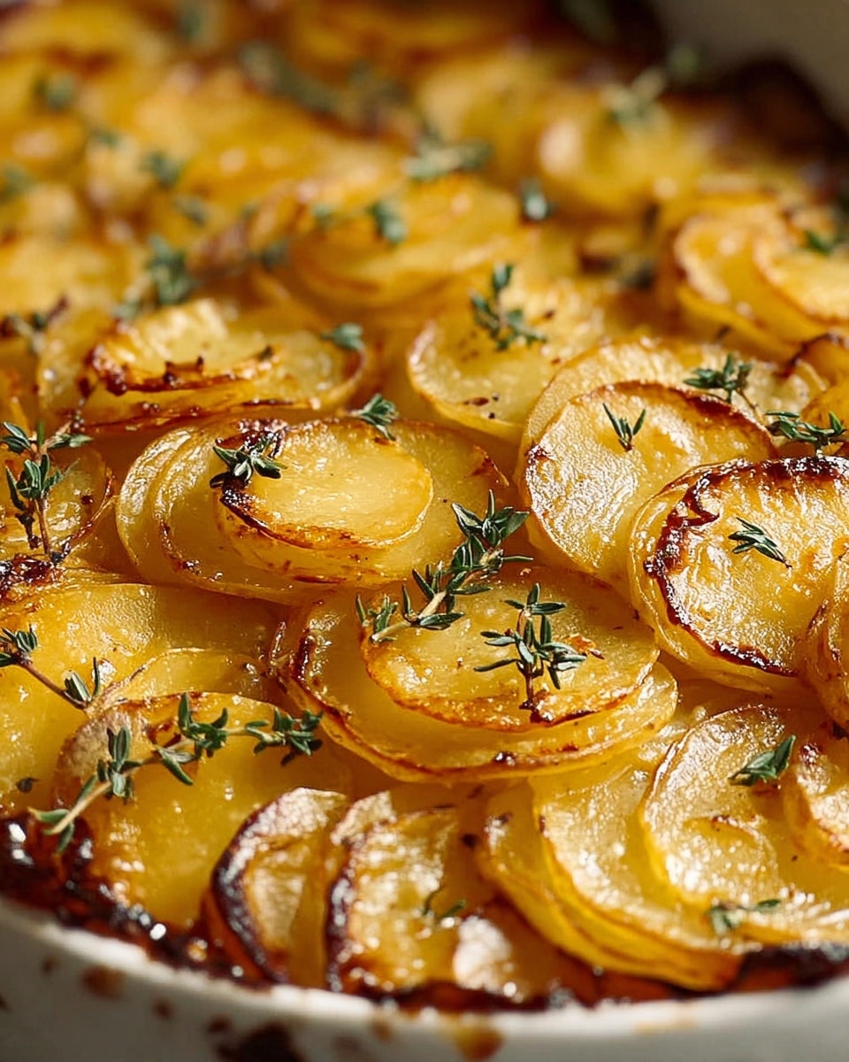 Golden Potato and Balsamic Thyme Torte Recipe - Recipe Image
