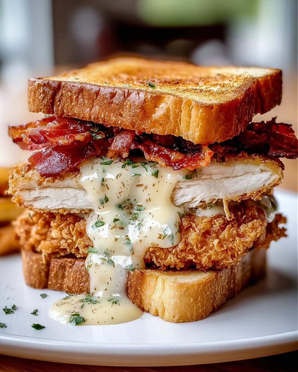 Grilled Chicken Cordon Bleu Sandwich Recipe - Recipe Image