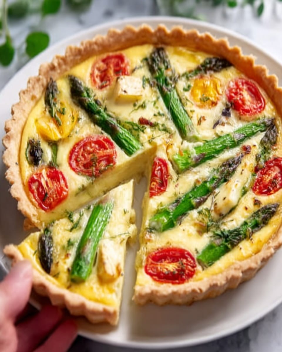 Spring Vegetable Quiche Recipe - Recipe Image