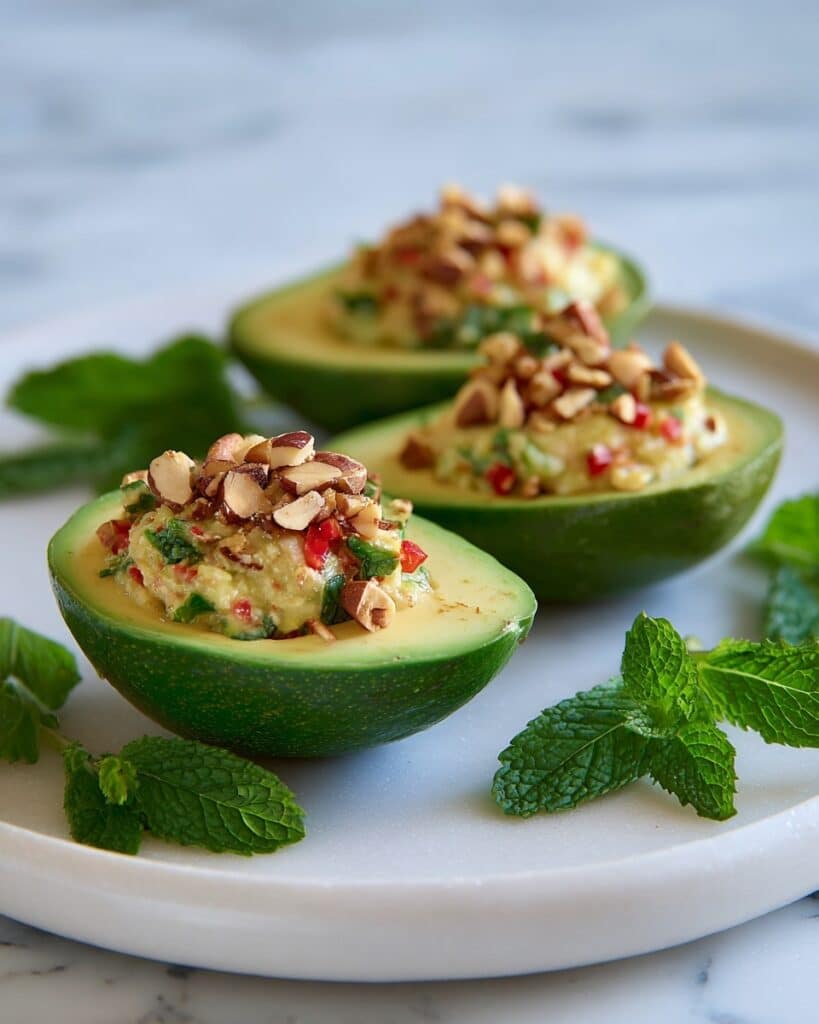 Crab Salad Stuffed Avocados Recipe