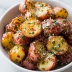 Browned Butter Roasted Potatoes with Parmesan Recipe