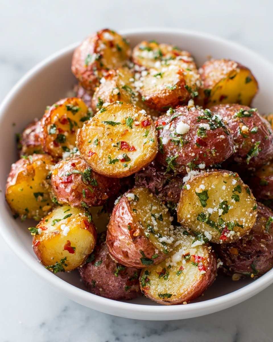 Browned Butter Roasted Potatoes with Parmesan Recipe
