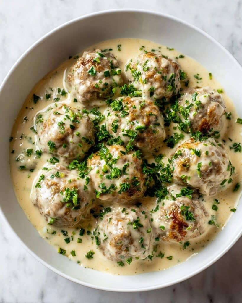 Creamy Swedish Meatballs Recipe