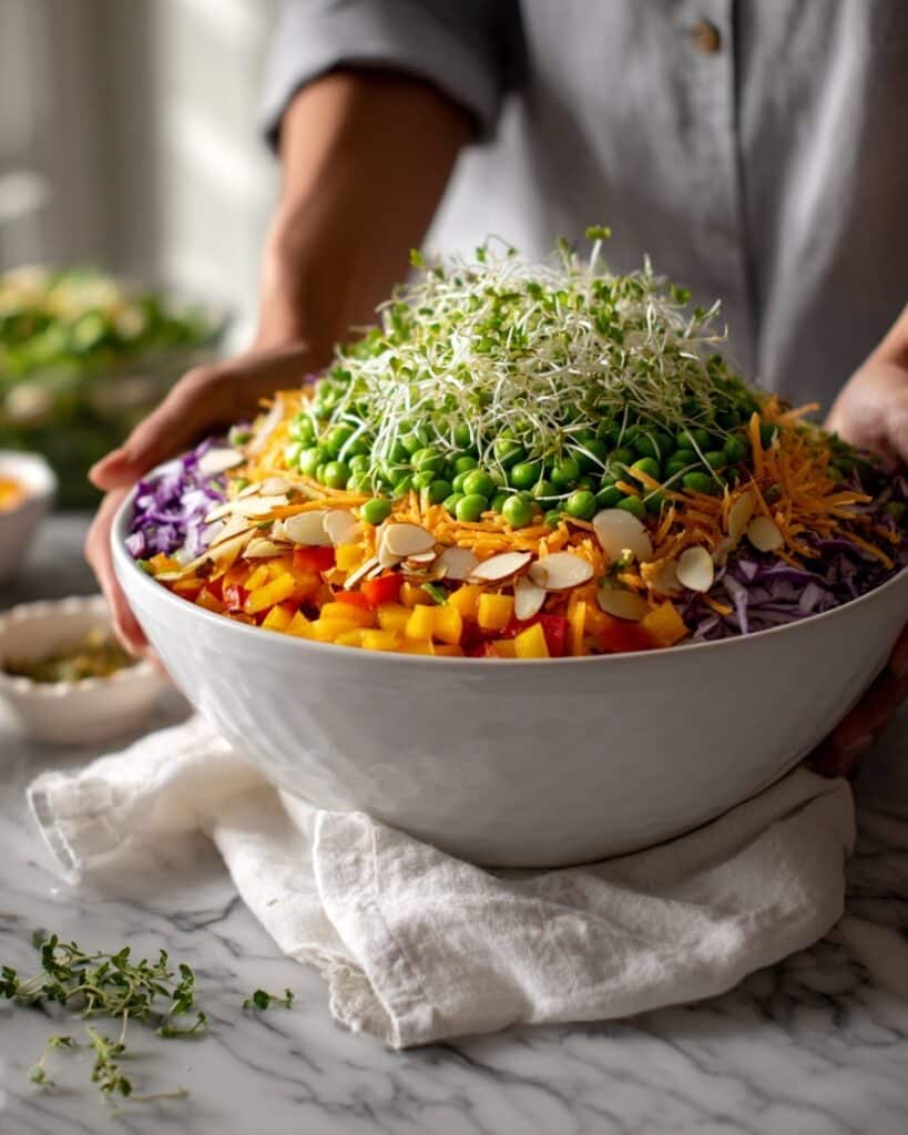 Sprouted Moong Salad Recipe