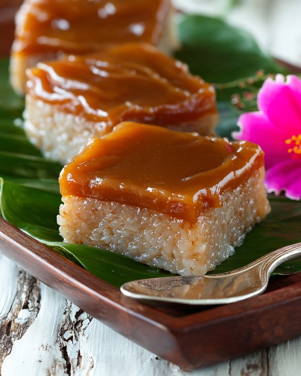 Biko Recipe (Filipino Glutinous Rice Cake) Recipe - Recipe Image