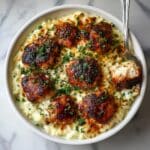 Creamy Herb Chicken with Basmati Rice Recipe