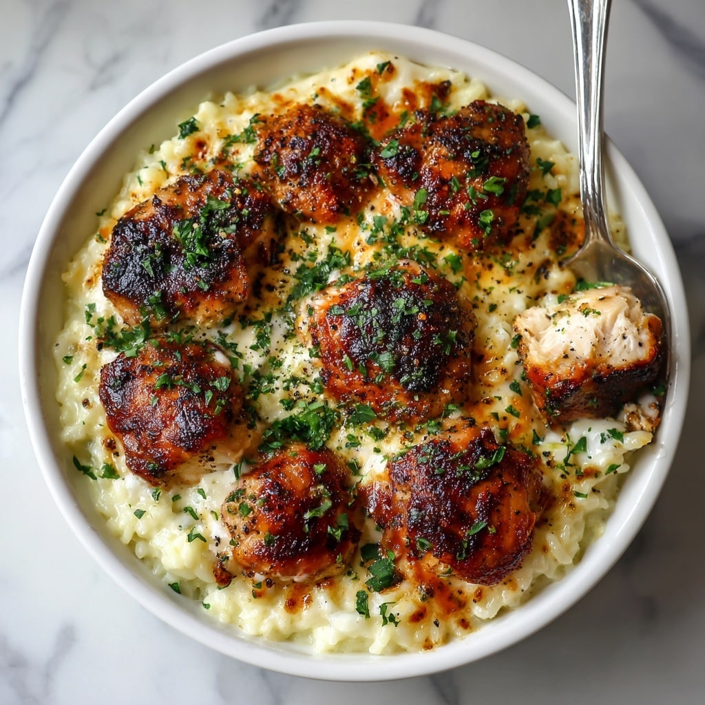 Creamy Herb Chicken with Basmati Rice Recipe