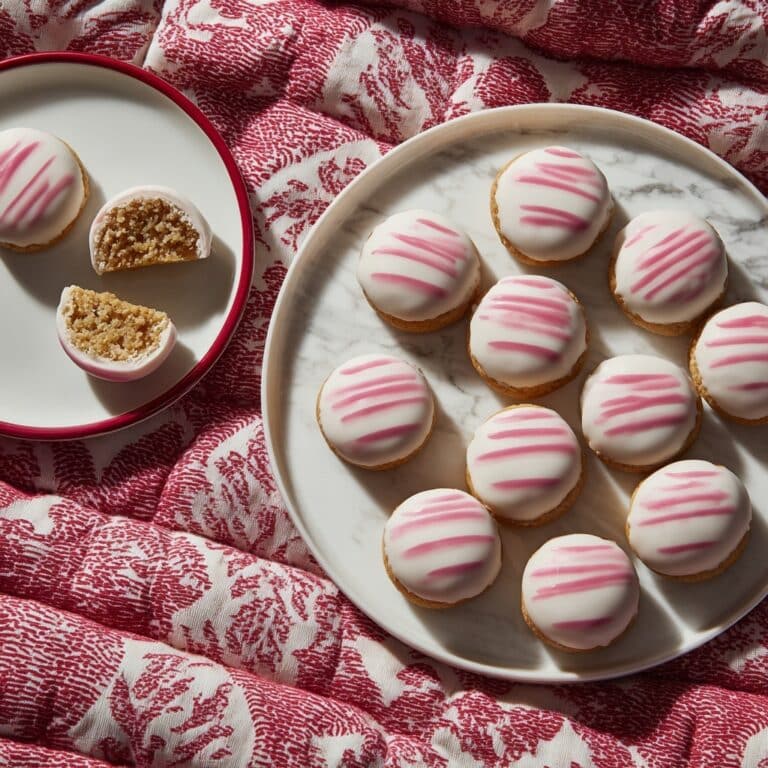Striped Peppermint Sandwich Cookies Recipe