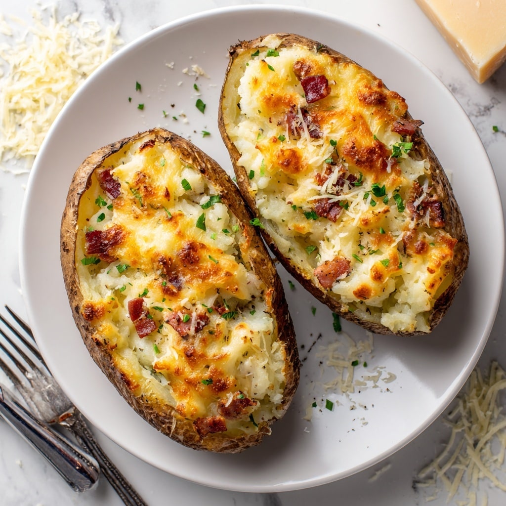 Reuben Stuffed Baked Potatoes Recipe