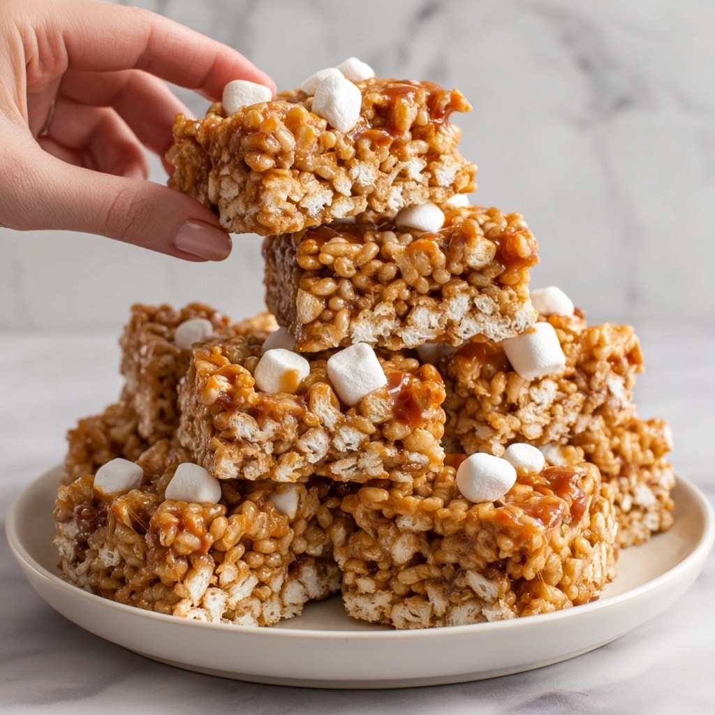 Fluffernutter Rice Krispie Treats Recipe - Recipe Image