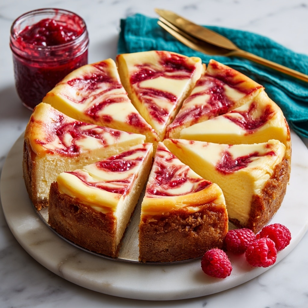 Raspberry Cheesecake with Raspberry Sauce Recipe