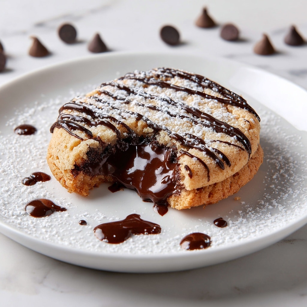 Nutella-Stuffed Deep Dish Churro Skillet Cookie Recipe