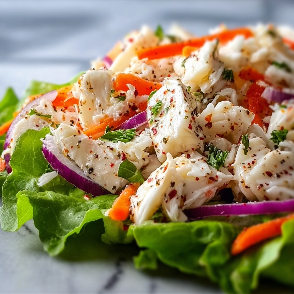 Crab Salad: A Refreshing Delight for Any Occasion Recipe - Recipe Image