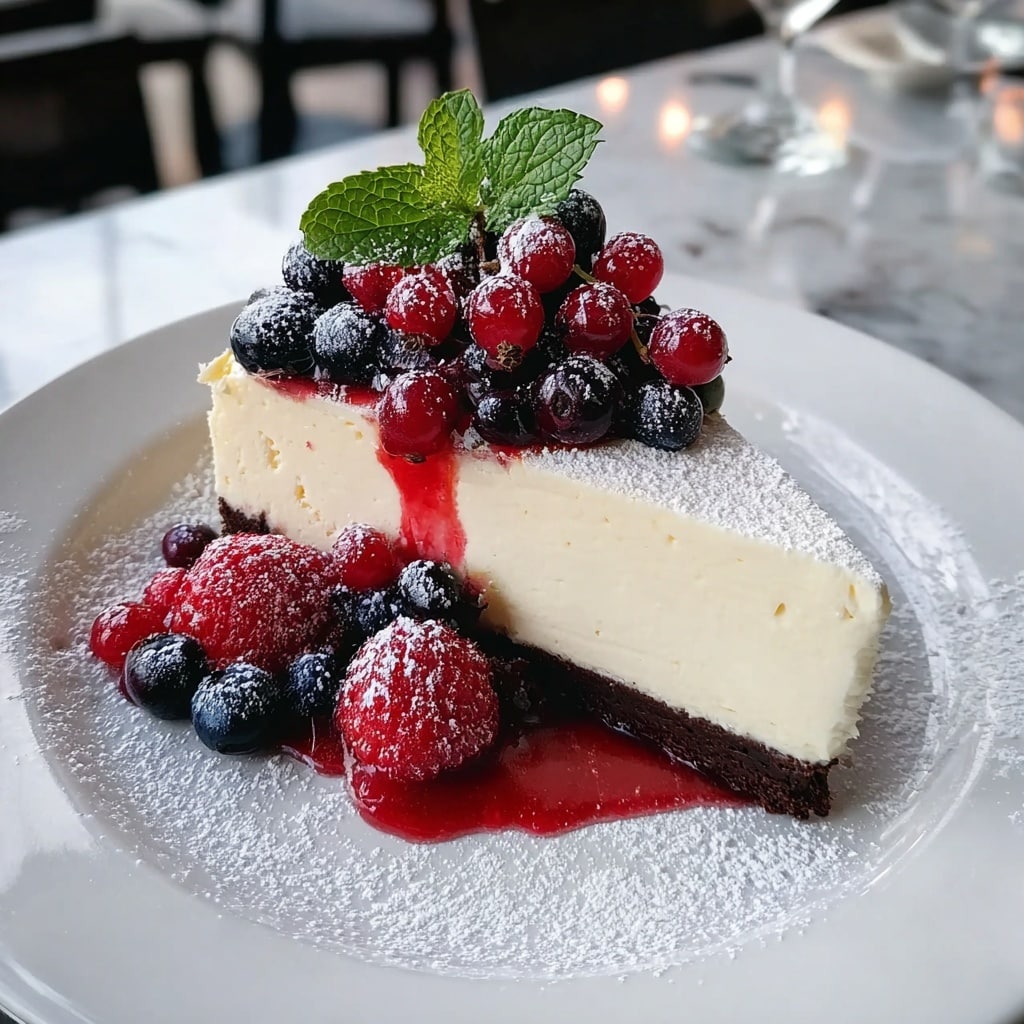 Classic New York Cheesecake: The Ultimate Creamy Delight Recipe - Recipe Image