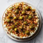 Ricotta with Crushed Olives, Almonds & Lemon Recipe