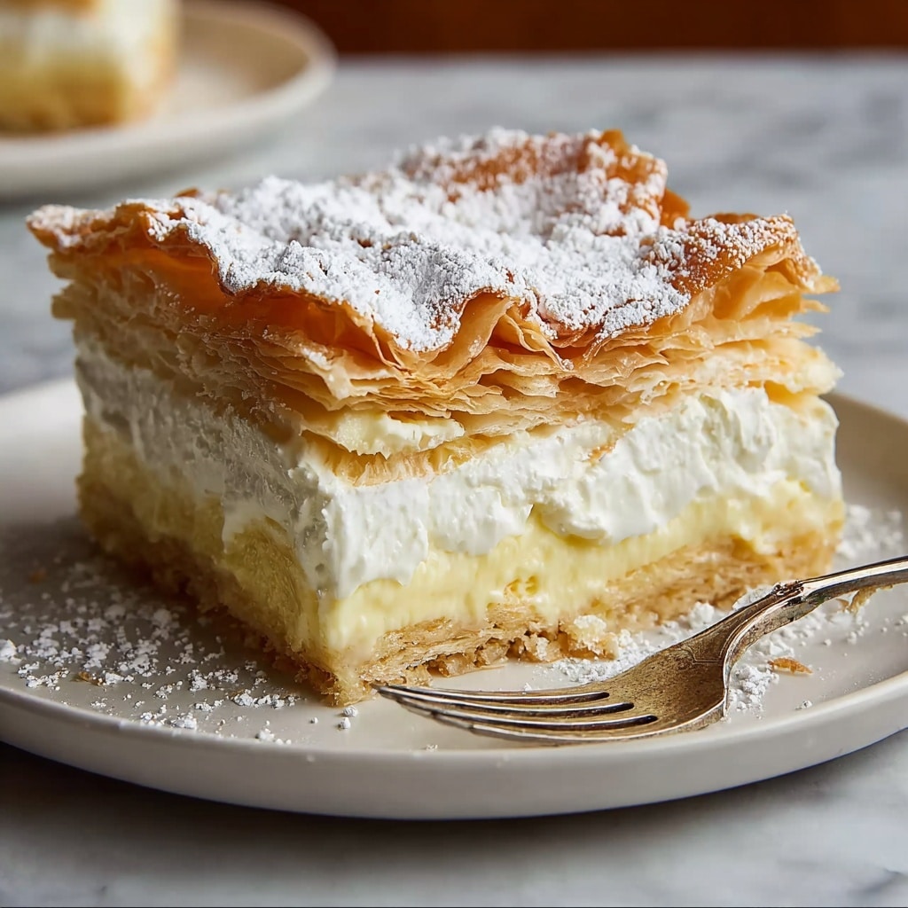 Karpatka Cake (Polish Carpathian Cream Cake) Recipe - Recipe Image