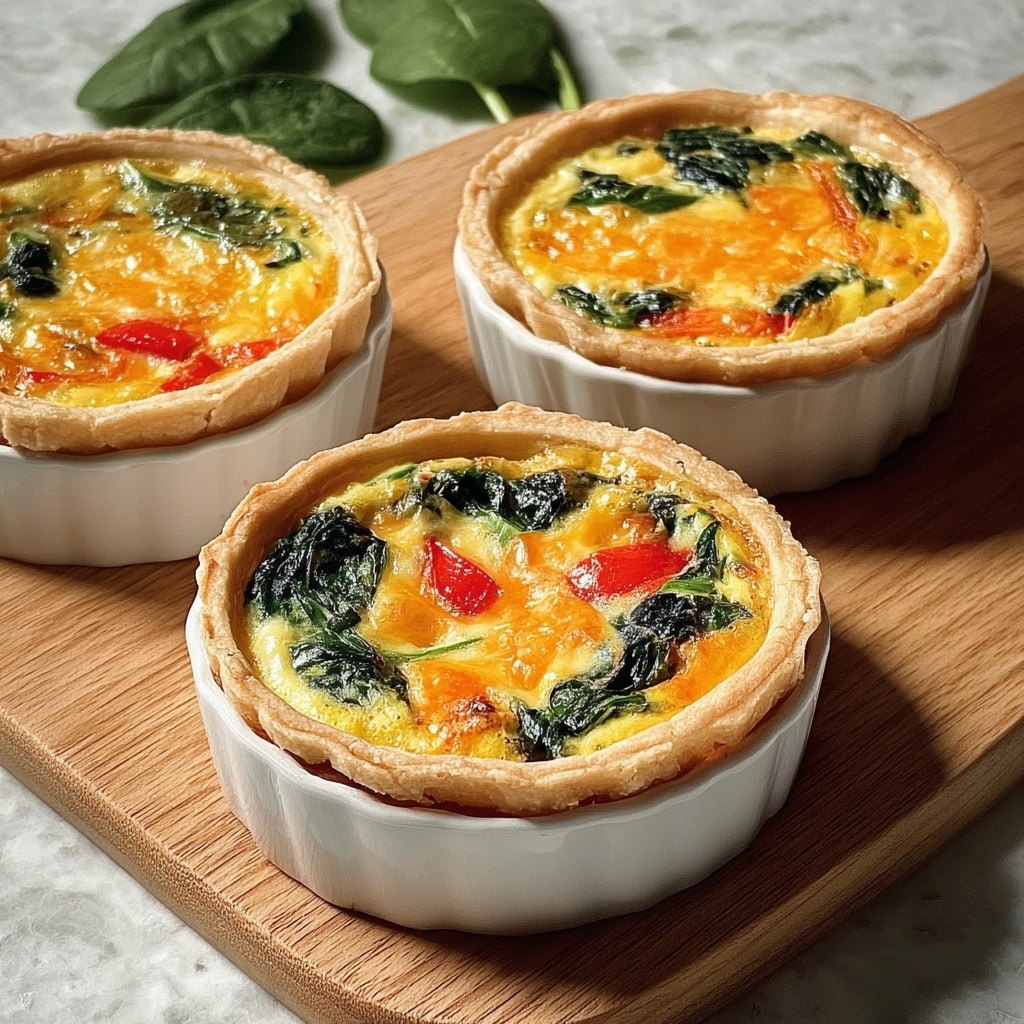 Mini Veggie Quiches: Easy Recipe for a Tasty Snack Recipe - Recipe Image